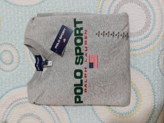 Sudadera Polo Sport Ralph Lauren Gris