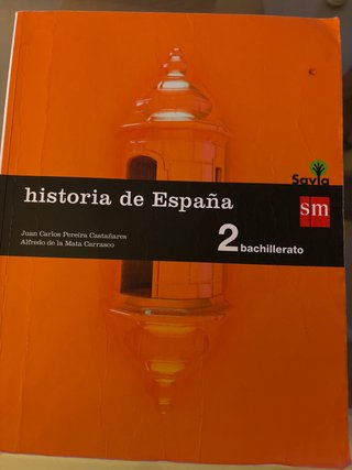 Historia de España : 2o Bachillerato Savia