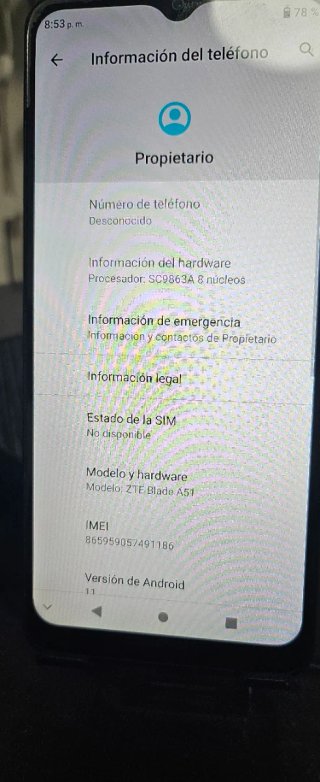 l Smartphone Negro