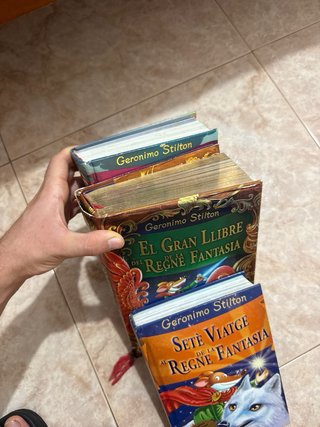 Pack libros infantiles (Geronimp Stilton)