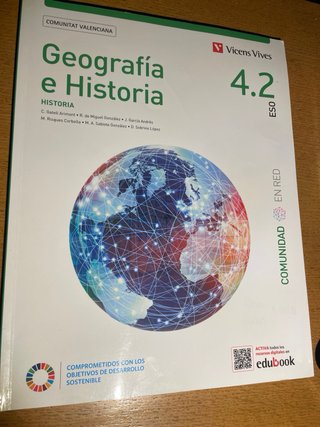 Geografía e Historia, 4 ESO, Comunitat Valencia...