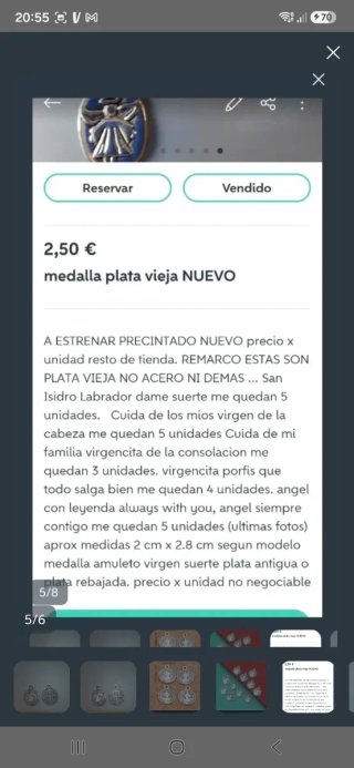 Medalla San Benito Protector nueva