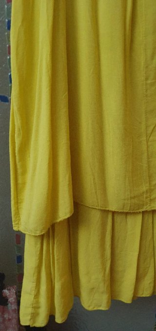 Vestido amarillo tirantes T/L