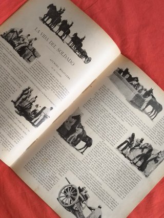 LOTE 7 REVISTAS ANTIGUAS BLANCO Y NEGRO AÑO 1897