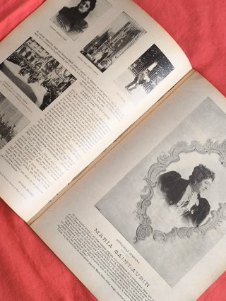 LOTE 7 REVISTAS ANTIGUAS BLANCO Y NEGRO AÑO 1897