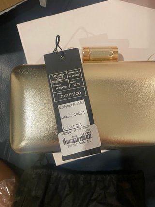 Bolso Clutch Lodi Dorado