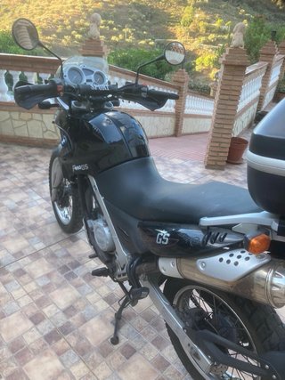 BMW F 650 GS Negra