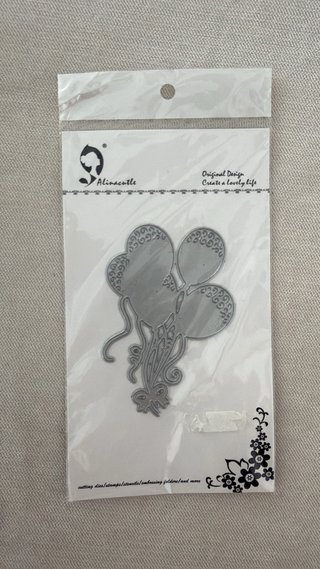 Troquel de globos para scrapbooking