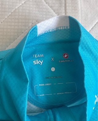 Maillot Castelli Sky UCI World Tour