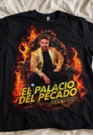 Camiseta Juan Dávila El Palacio del Pecado