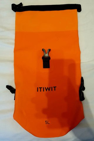 Bolsa impermeable ITIWIT 5L naranja