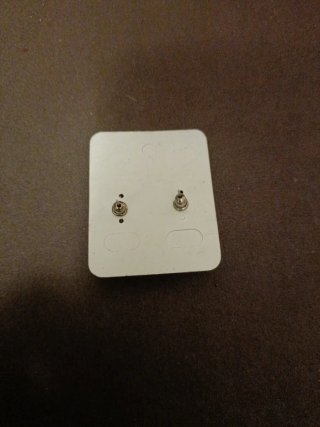 Pendientes Flor Acero Rosa y Plata