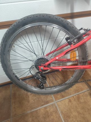 Bicicleta 24  pulgadas como nueva