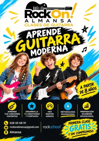 Clases de Guitarra en Almansa