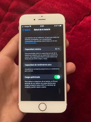iPhone 6S Gold/Blanco