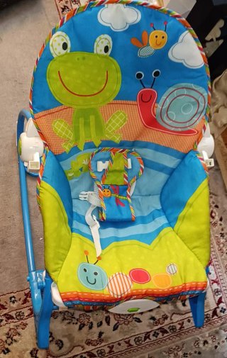 Hamaca infantil con diseño de animales