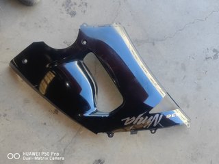 Carenado Izquierdo Ninja 636 Negro
