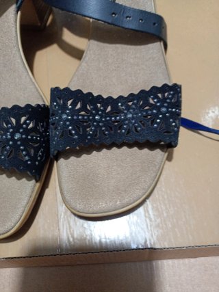 Sandalias Porronet Talla 41 Negras