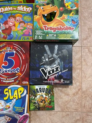 Lote 12 Juegos de Mesa Familia y Niños