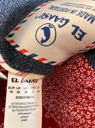 Americana mujer El Ganso T.36 Azul