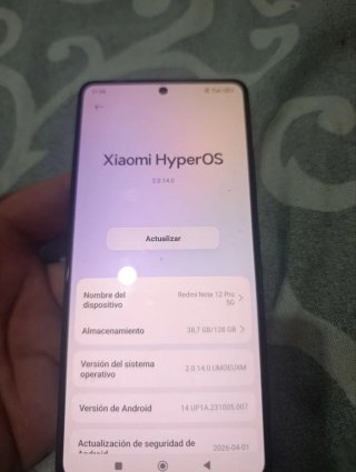 Xiaomi Redmi Note 12 Pro 5G 128GB Está como nuevo