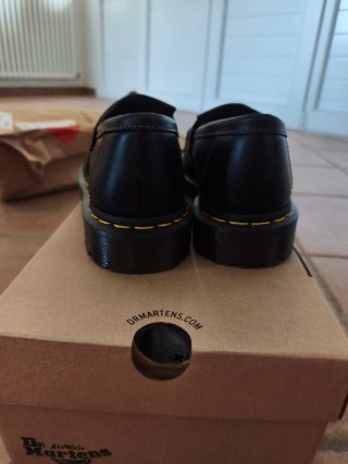 Mocassini Dr. Martens Adrian Pelle Blu Tg 41