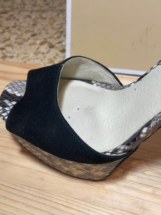 Sandalias Tacones Michael Kors Piel Serpiente
