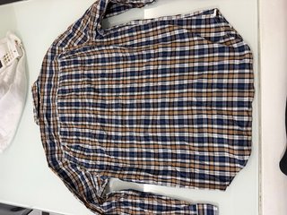 Camicia a quadri vintage uomo