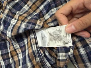 Camicia a quadri vintage uomo