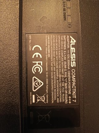 Batería Electrónica Alesis Compact Kit 7.
