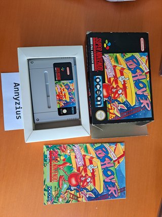 Push Over Super Nintendo SNES PAL