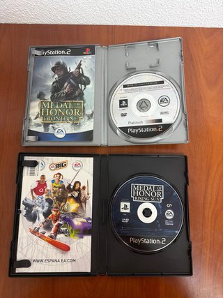 Medal of Honor Frontline y Rising Sun PS2