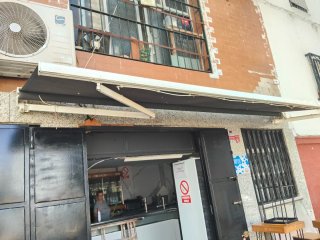 Toldo plegable exterior de 4 metros