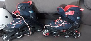 Patines en línea Talla 36-39 + Casco