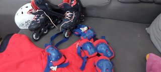 Patines en línea Talla 36-39 + Casco