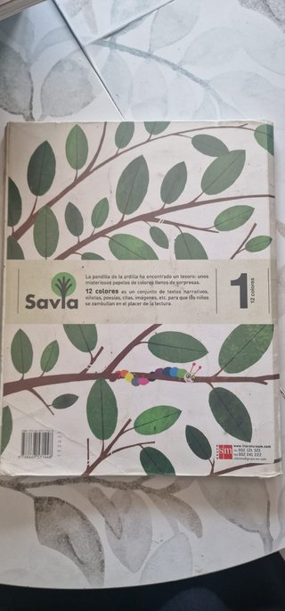 12 colores lecturas, 1 Primaria