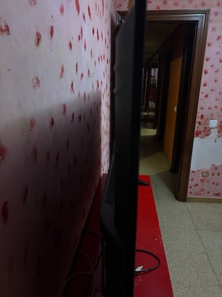 Televisor Plasma Negro hay que limpiarlo