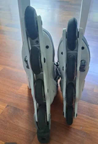 Patines Oxelo Morado y Gris