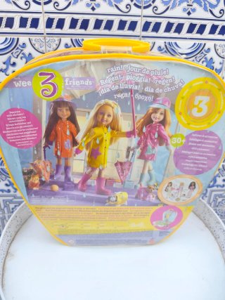 Muñecas Barbie Wee 3 Friends en caja original
