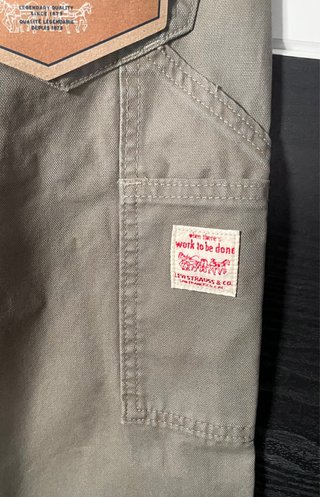 Pantalones Cargo Verdes Levi’s NUEVOS CON ETIQUETA