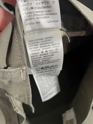 Pantalones Cargo Verdes Levi’s NUEVOS CON ETIQUETA