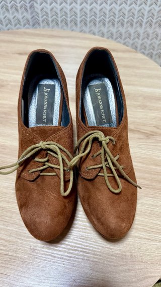 Zapatos tacón plataforma cordones T39
