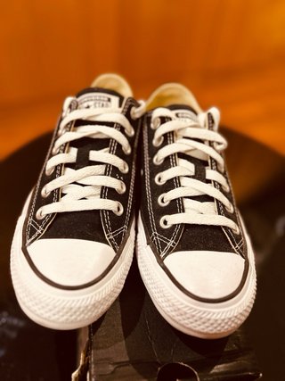 Converse Negras talla 37 nuevas con caja