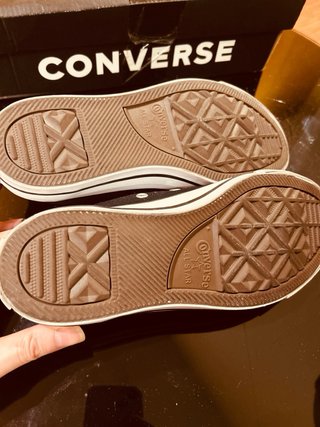 Converse Negras talla 37 nuevas con caja