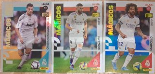 Cromos Adrenalyn 23-24: Ronaldo, Marcelo, Benzema