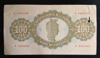 Papel de Fianzas Clase B (100 Pesetas) 1/1/1940