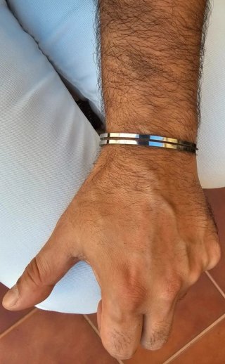 Pulsera Acero Hombre