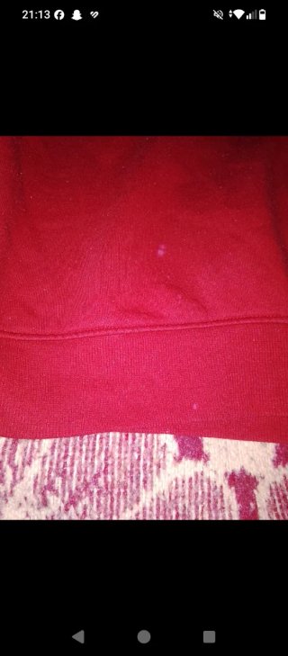 Sudadera roja mujer OPTIMIST