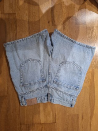 Pantalón corto vaquero Pull&Bear azul
