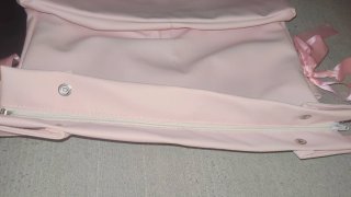 Bolso para carrito de bebé rosa